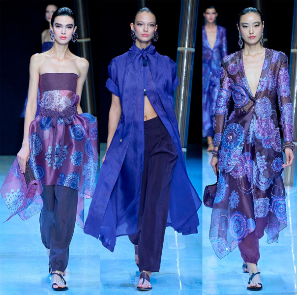 Женская модная одежда и аксессуары 2023 от Giorgio Armani