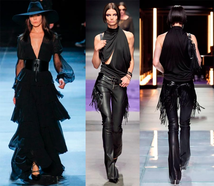 Как стильно носить черную одежду Total Black look