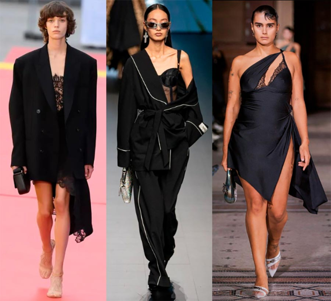 Как стильно носить черную одежду Total Black look